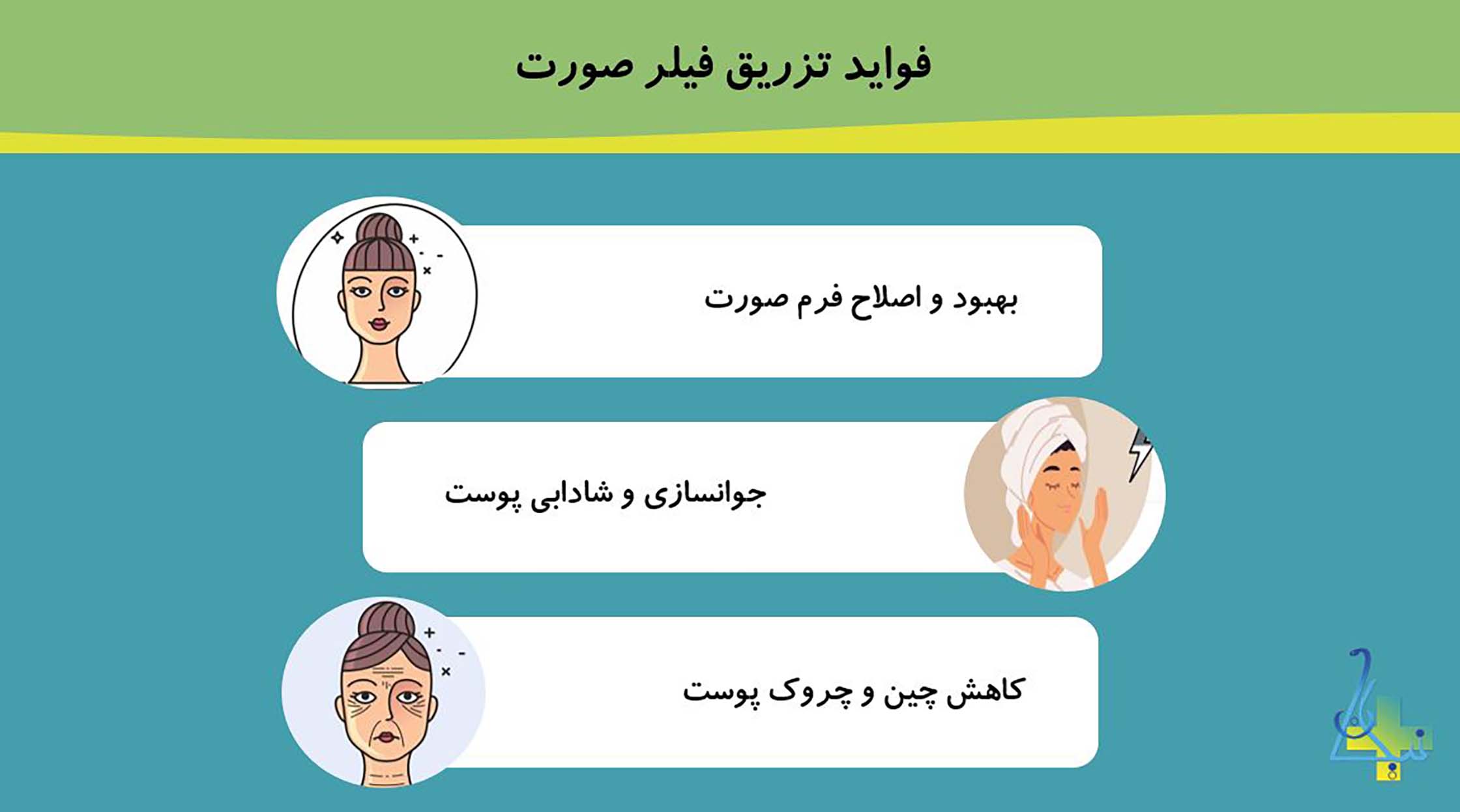 فواید تزریق ژل صورت