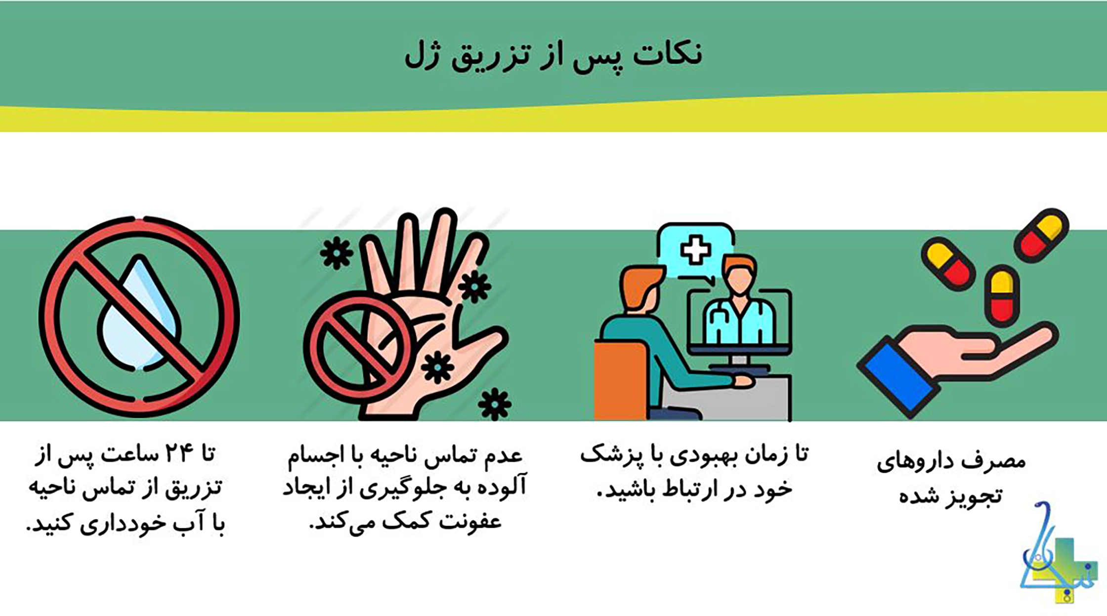 نکات پس از تزریق ژل صورت چیست؟