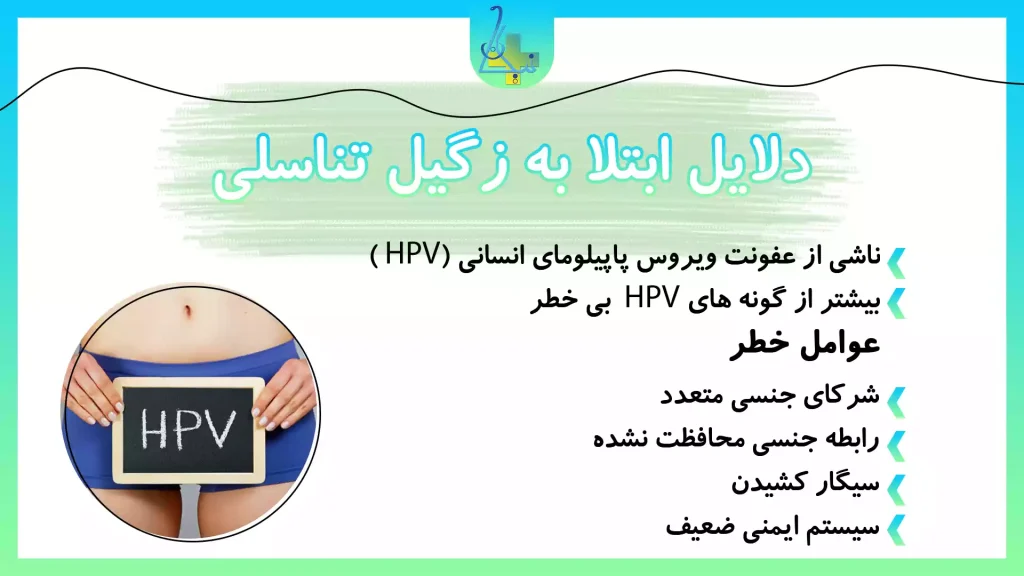 علل بروز زگیل تناسلی